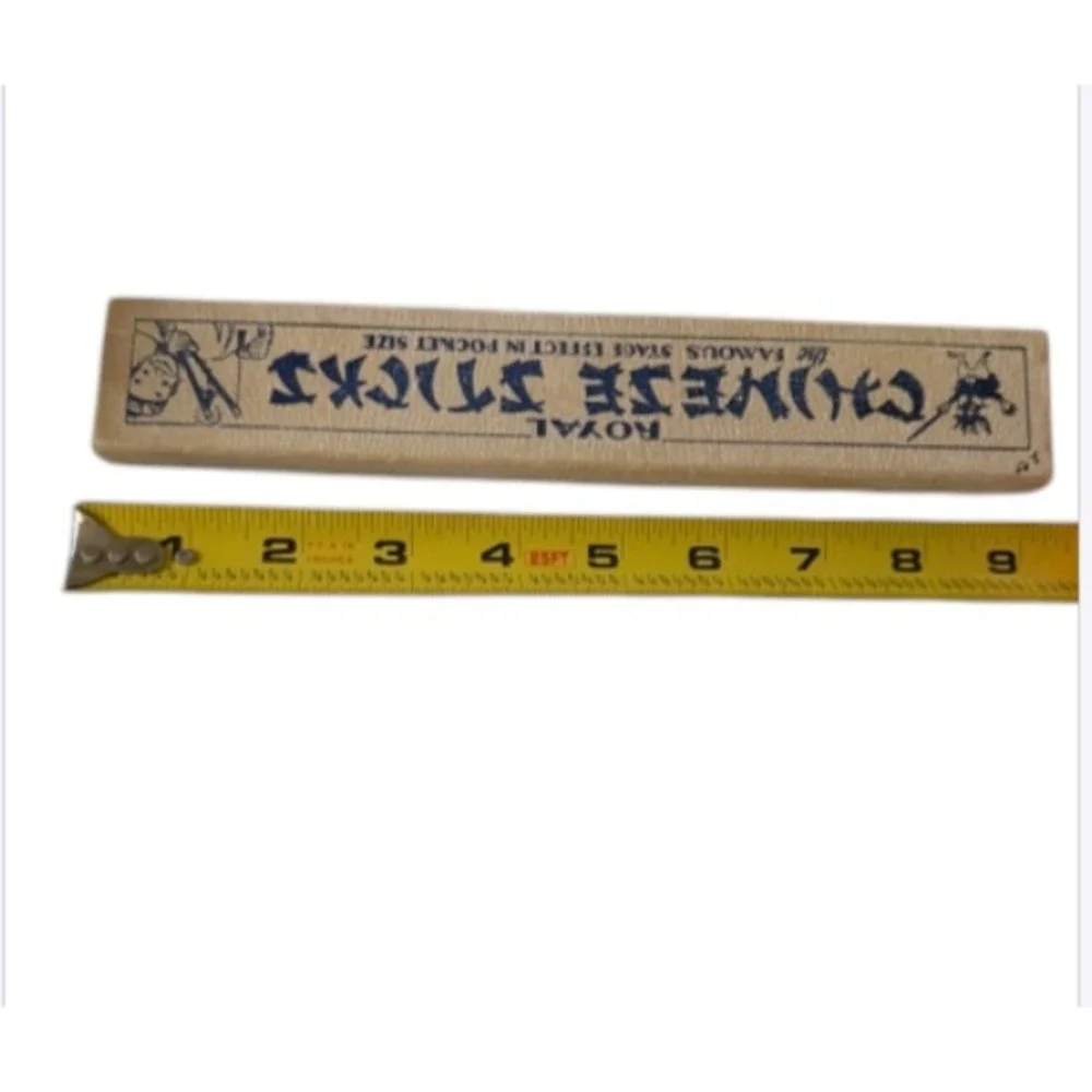 Vintage 1945 Royal Chinese Sticks Magic Trick Set‎ w/ Box Instructions Complete